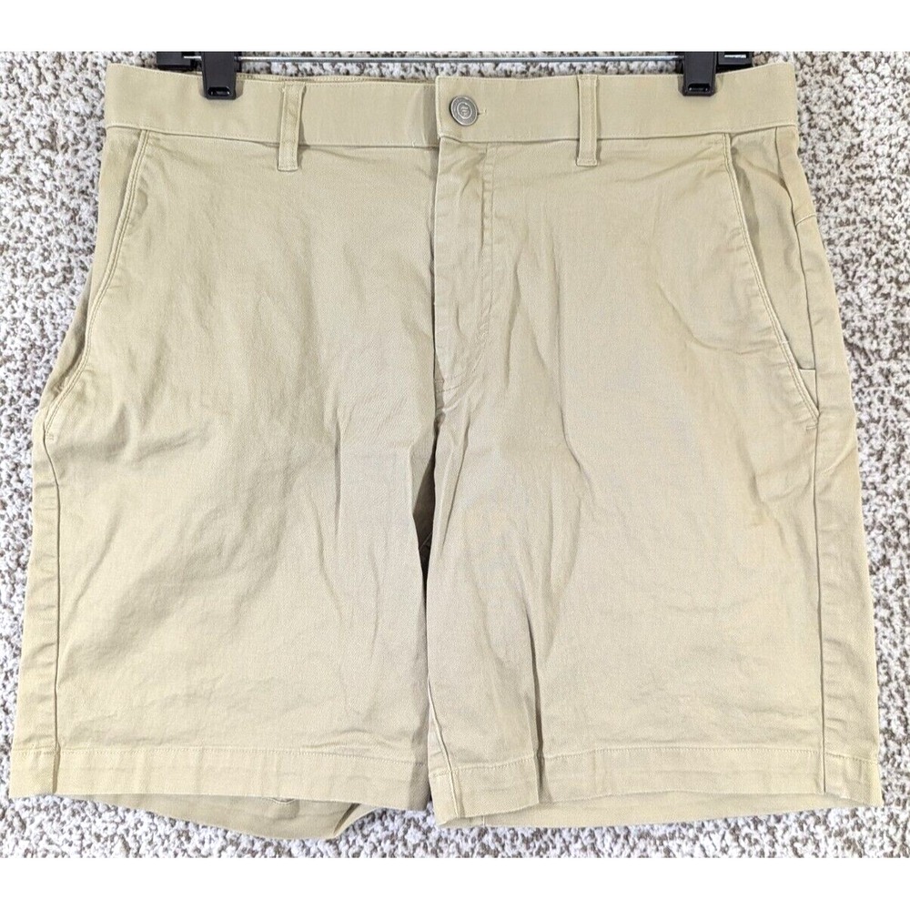 Fabletics The High Side‎ Chino Shorts Mens 32 Beige Golf Hike